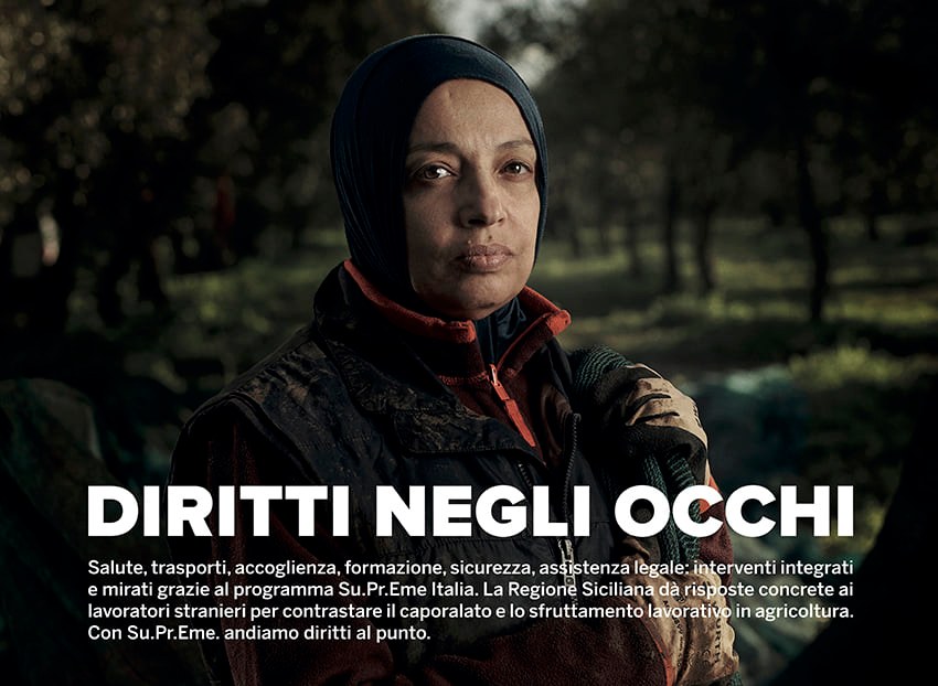 2022 DIRITTI NEGLI OCCHI Campagna di Sensibilizzazione - Regione Siciliana